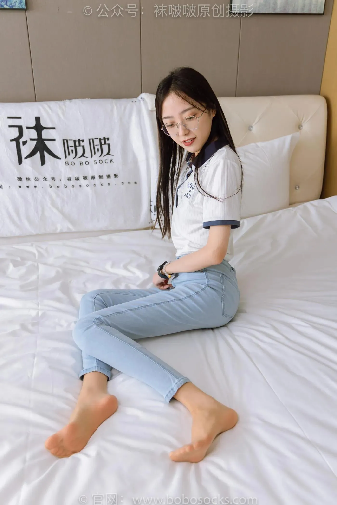 [BoBoSocks袜啵啵]NO.161 稚予-贝壳头板鞋、肉丝、裤里丝 [140P]插图6